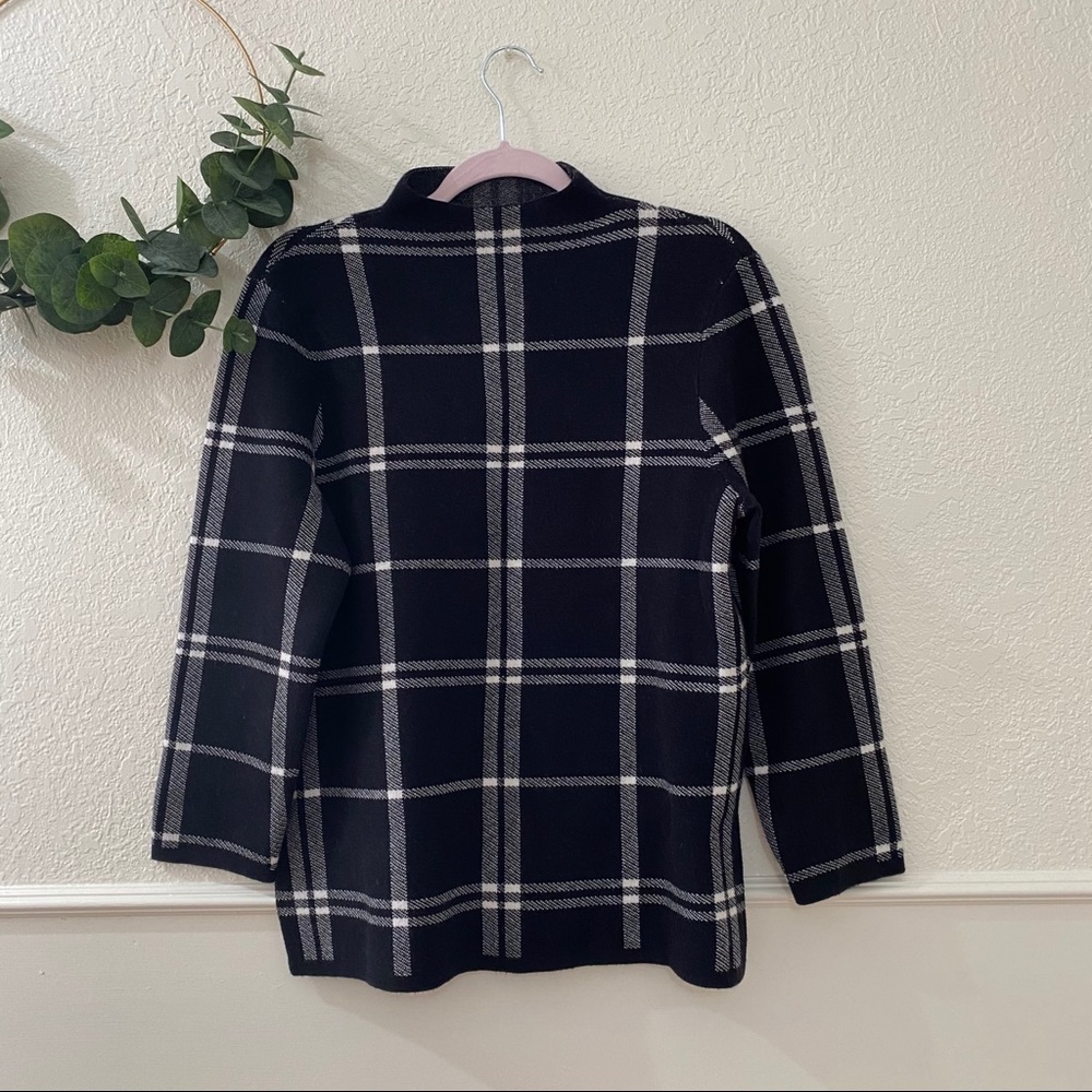 🌿Anne Klein Windowpane sweater